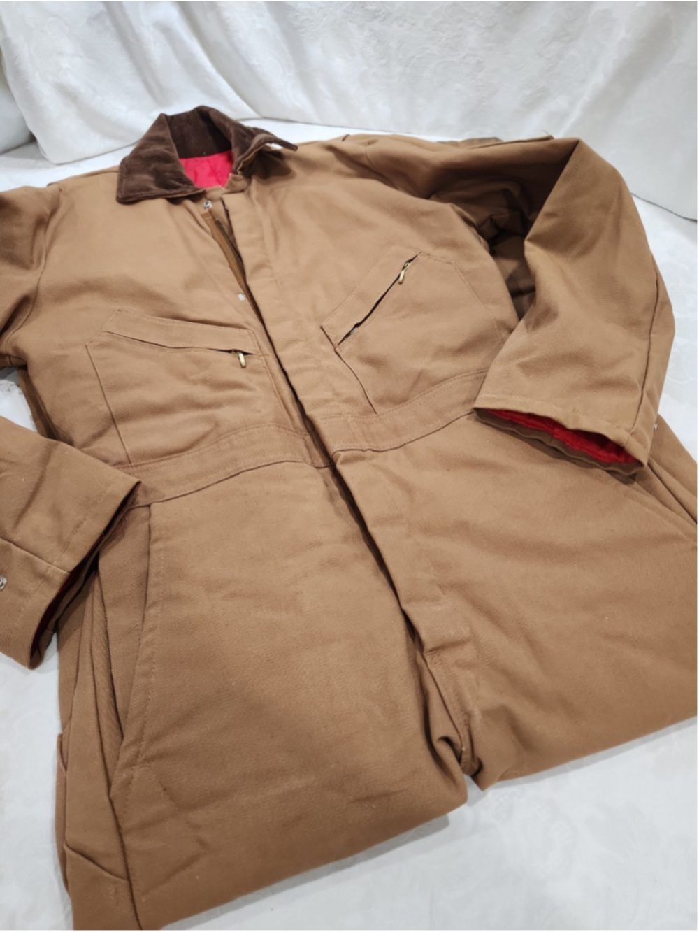 Walls Blizzard Pruf Canvas Coveralls 34-36